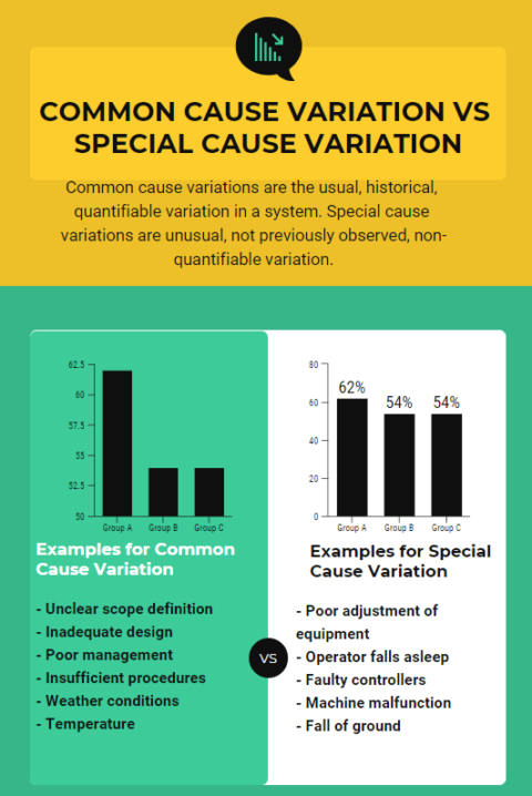 Common Cause Variation vs Special Cause Variation