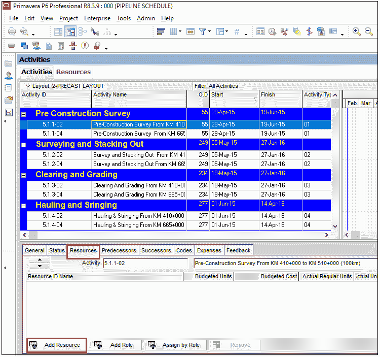 Primavera P6 Tutorial