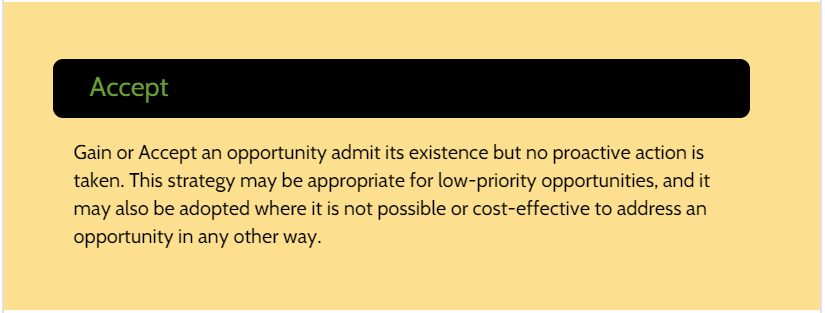 Accept Strategy