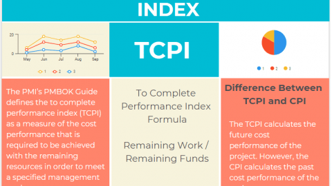 to complete performance index example TCPI infographic