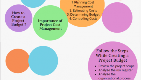 importance of Project Cost Management Best Practices, project cost management processes infographic