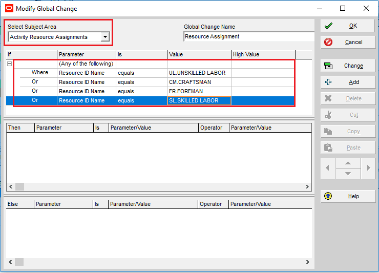 Figure 3 Select Resources