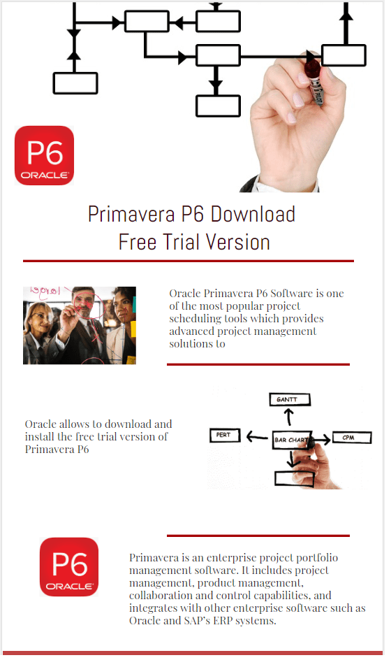 Oracle Primavera P6 Software Download Free Trial Version