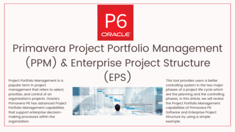 Primavera Project Portfolio Management & Enterprise Project Structure