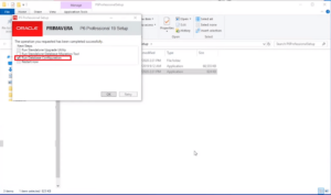 Primavera P6 Setup Install Database