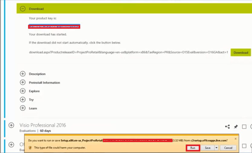 Figure - Get The Product Key