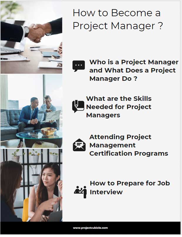 How to Become a Project Manager career path to becoming a project manager