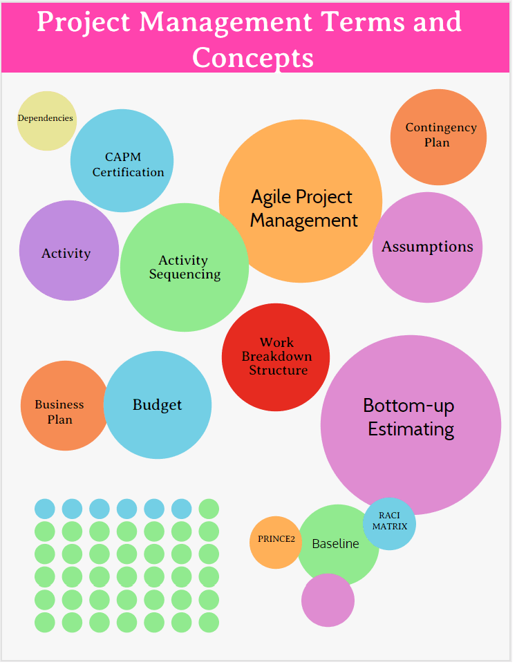 project management terminology and methodology