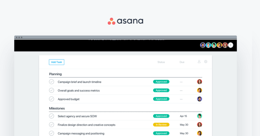 asana - best project management software