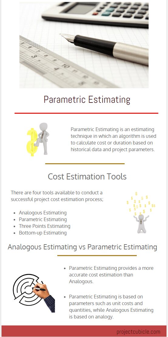 Analogous Vs Parametric Estimating Examples For Pmp