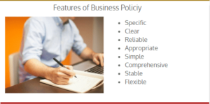 Features Of Business Policy
