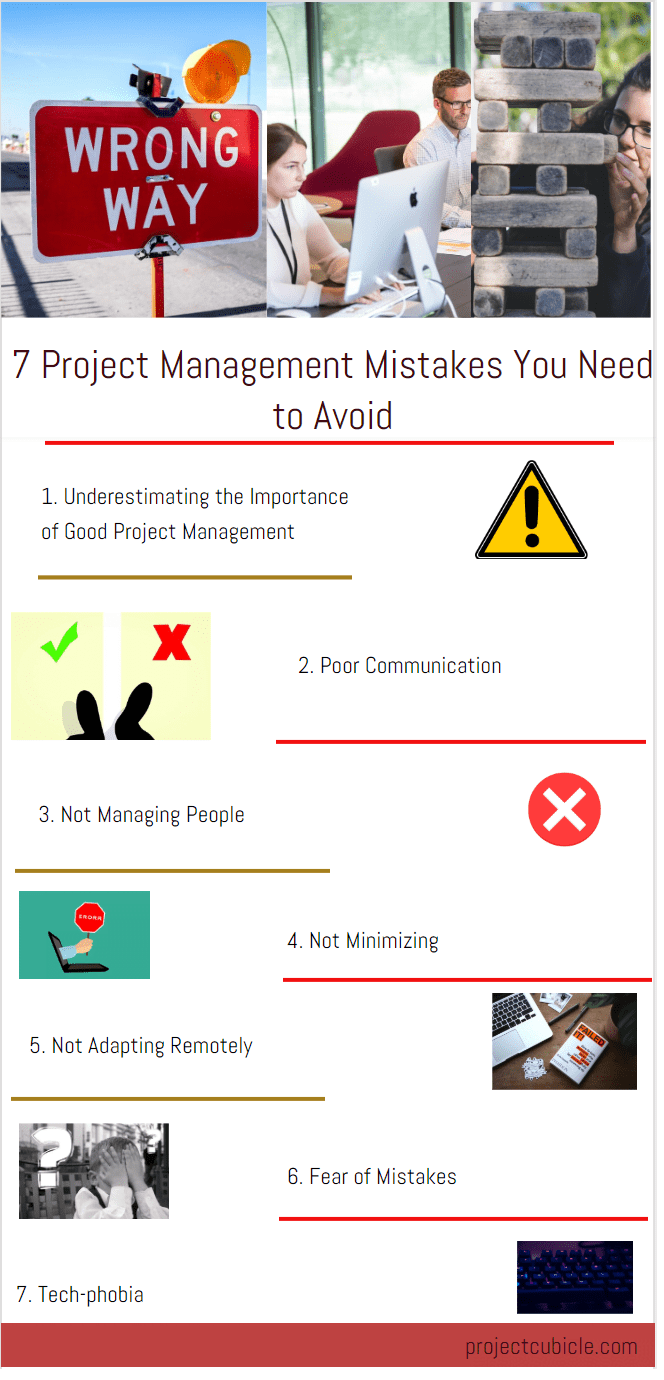 project management mistakes