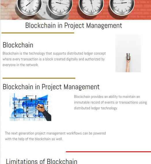 What is Blockchain in Project Management?