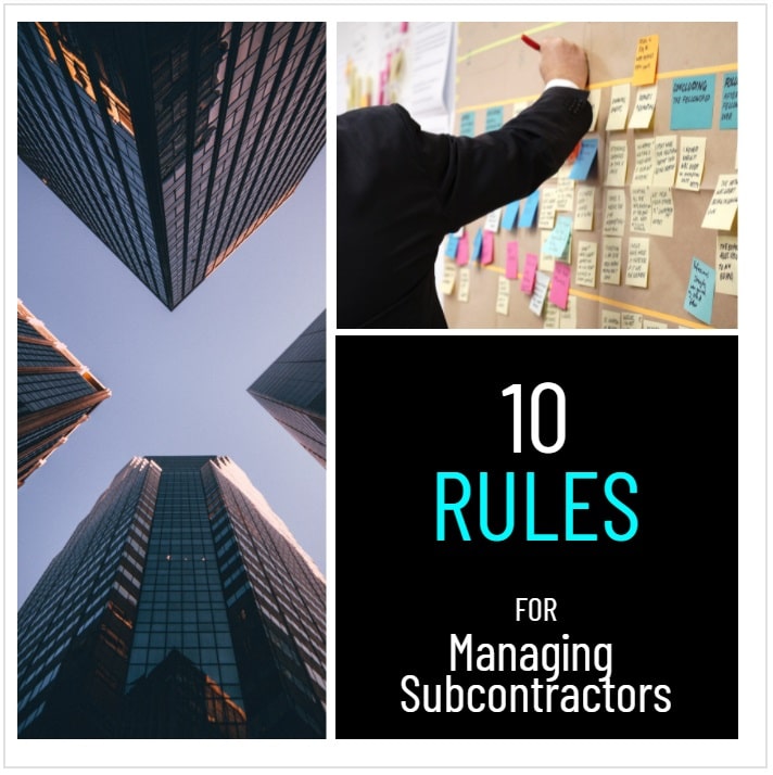 10 Rules for Managing Subcontractors-min