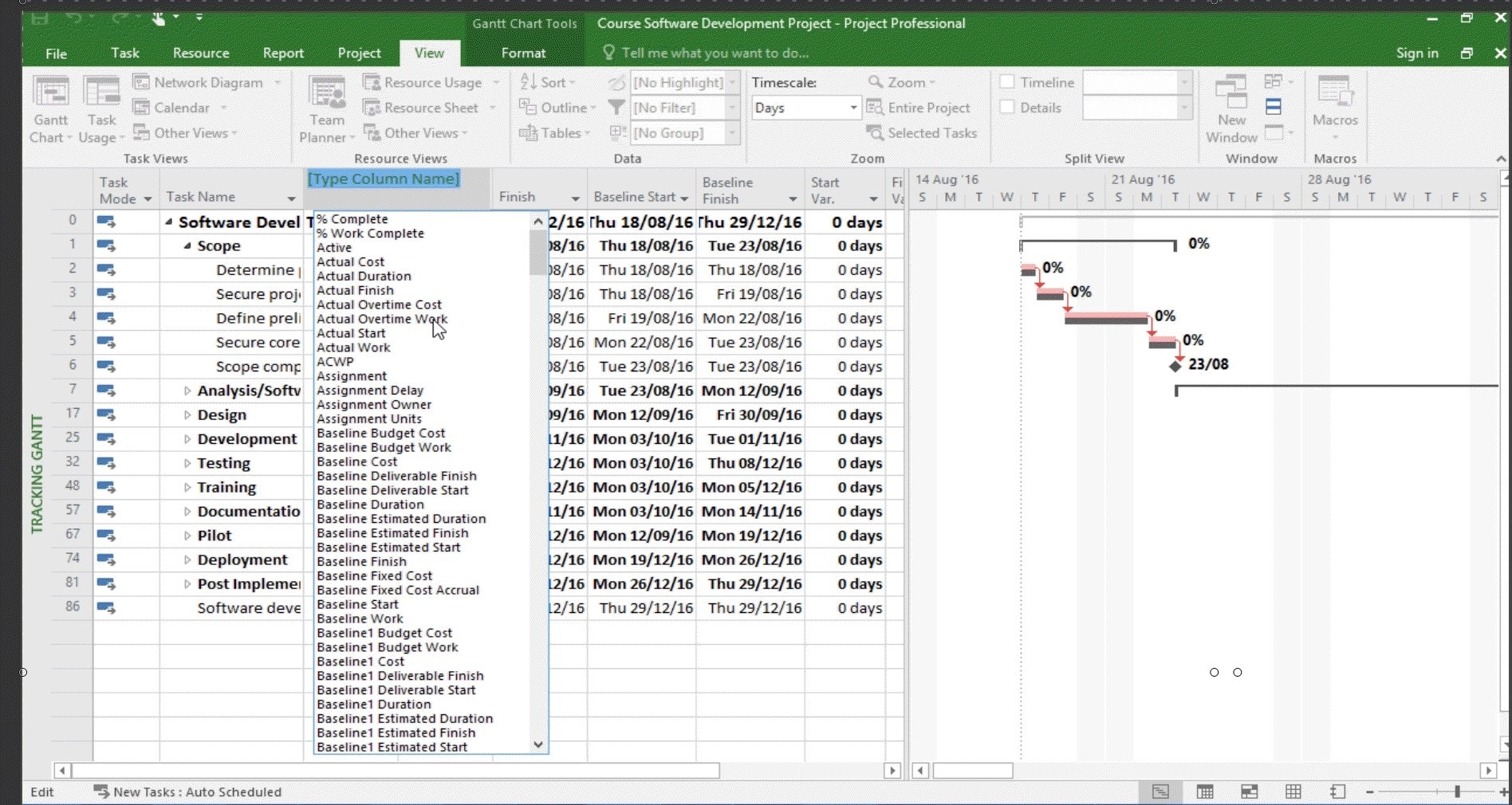 Figure 8 Additional Data Columns