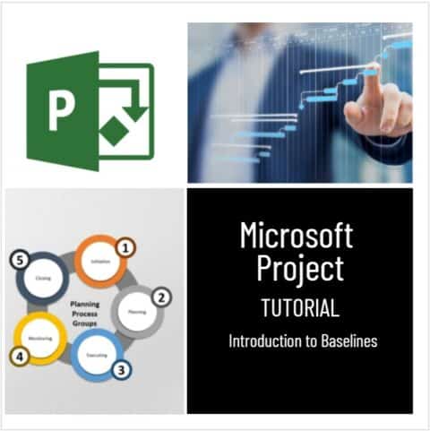 Microsoft Project Tutorial Introduction to Baselines