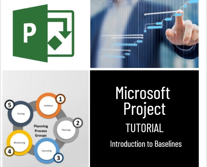 Microsoft Project Tutorial Introduction to Baselines