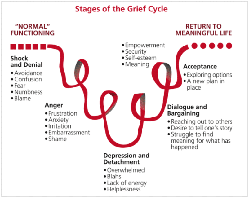What is Grief Cycle; Examples and Stages of Grief