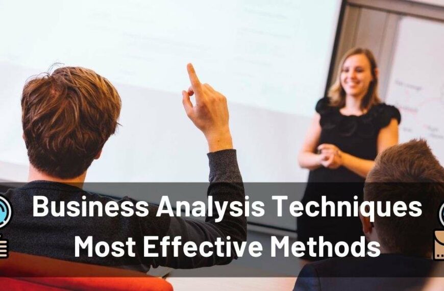 Business Analysis Techniques Most Effective Methods.