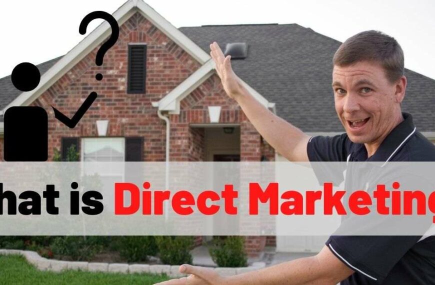 What is Direct Marketing sales methods