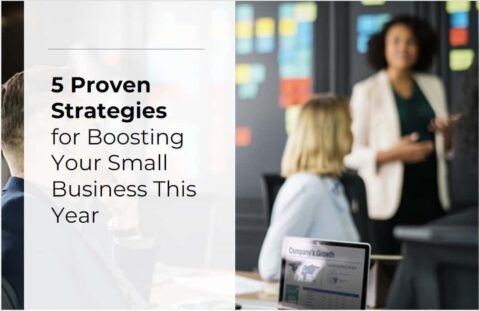 5 Proven Strategies for Boosting Your Small Business This Year- small business plan template-min