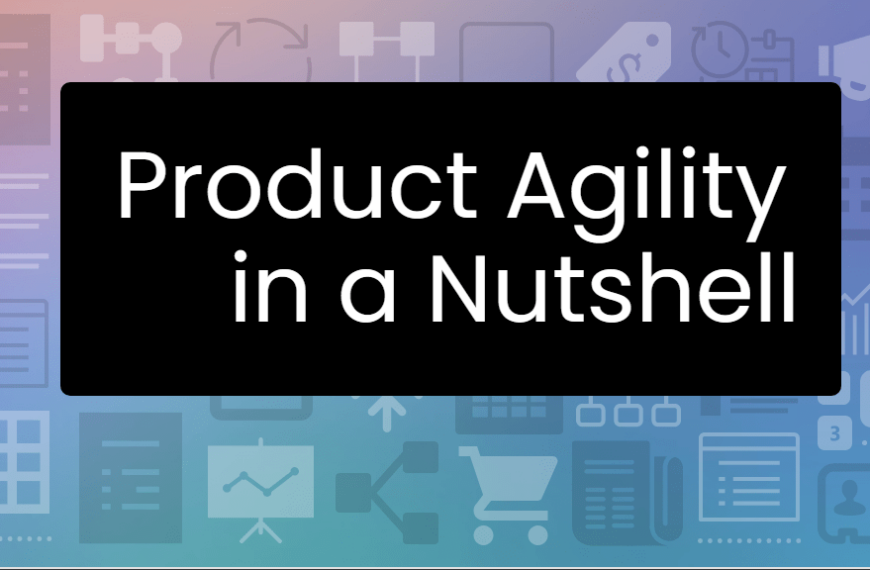 Product Agility in A Nutshell