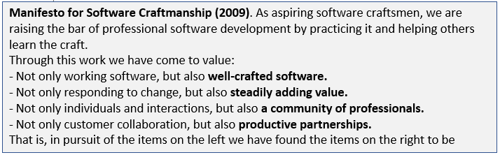 The Evolution of Agile Frameworks Manifesto for Software Craftmanship-min