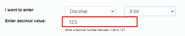 One's complement calculator