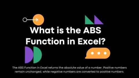 What is the ABS Function in Excel?