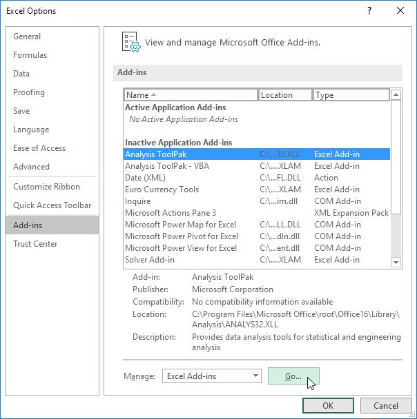 What Are The Benefits of Analysis ToolPak in Excel?