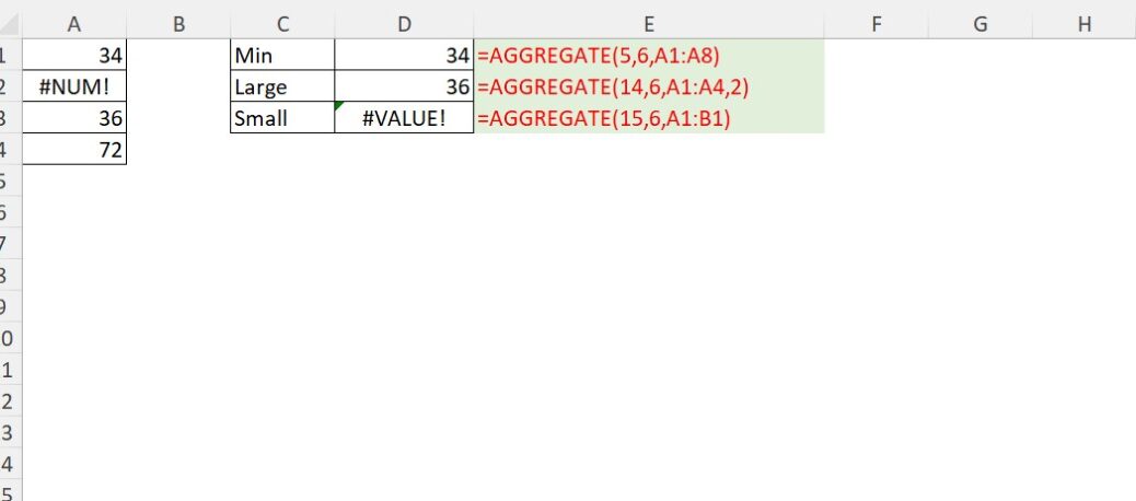 The AGGREGATE Excel Function: All You Need to Know