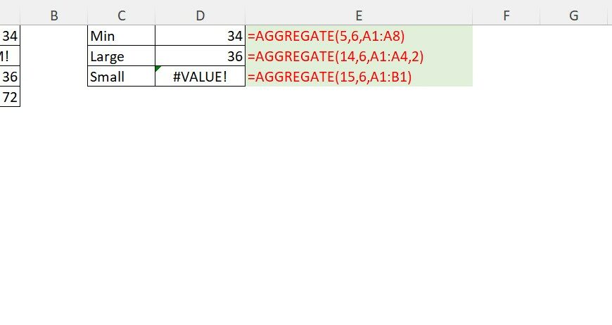 The AGGREGATE Excel Function: All You Need to Know