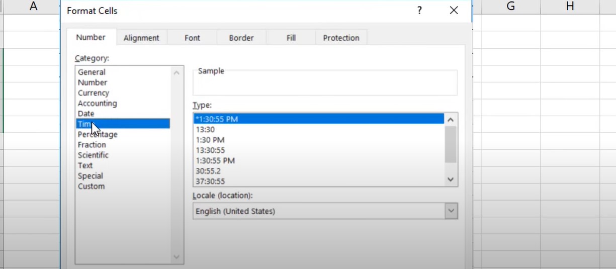 How to add time in Excel?