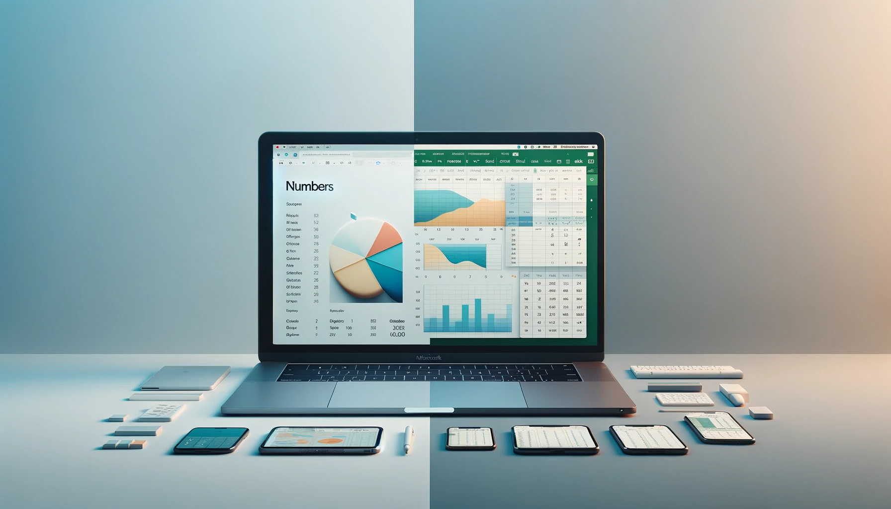 How to open apple numbers in excel?