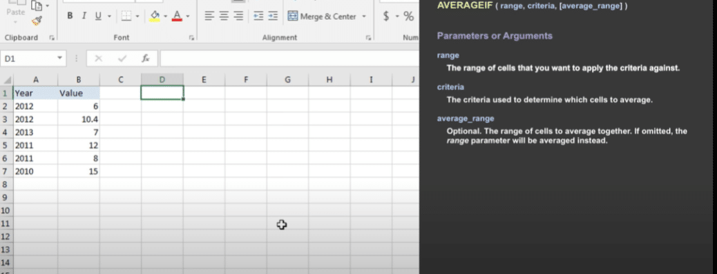 How to use the Excel AVERAGEIFS function?