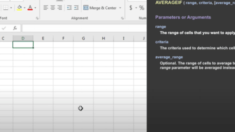 How to use the Excel AVERAGEIFS function?