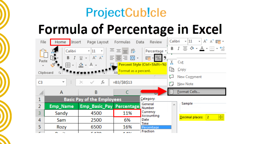 How to Calculate Percentage in Excel [With Examples and Detailed Instructions PDF]