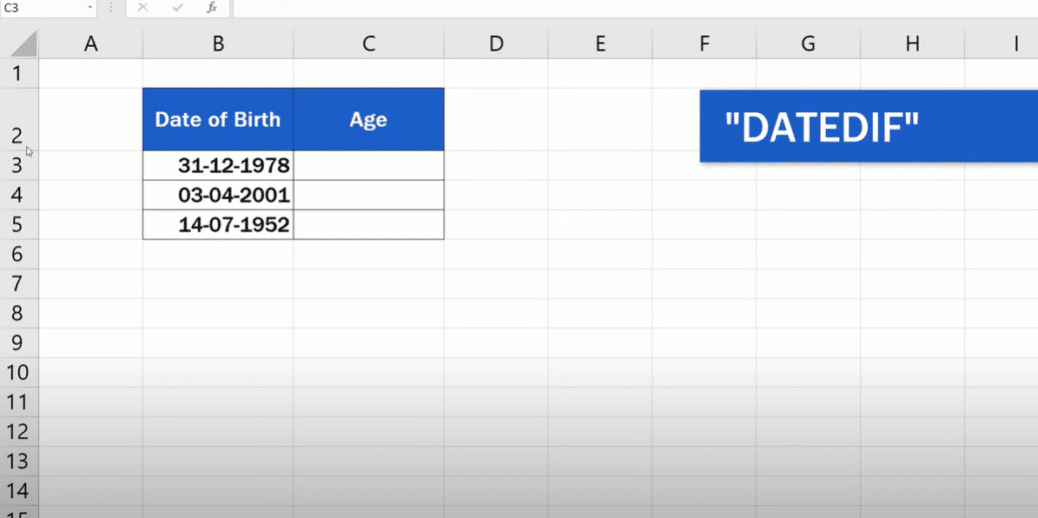 How to calculate the age online