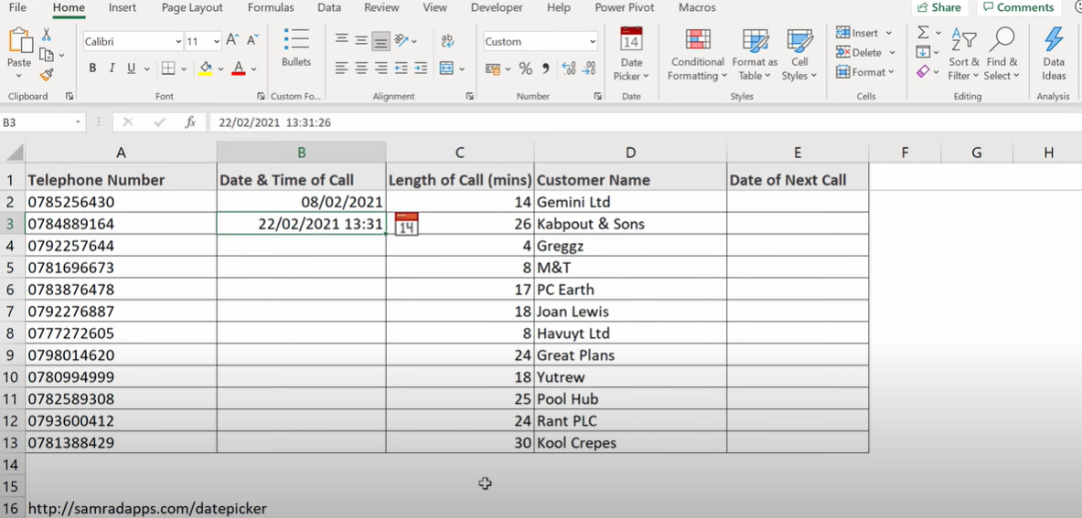 Excel TODAY function to insert today's date and more
