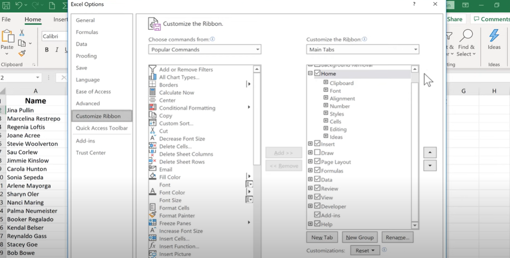 how to make a cell a checkbox in excel