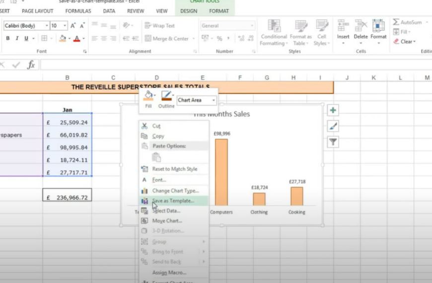 Where do I find chart templates in Excel? Easy Ways