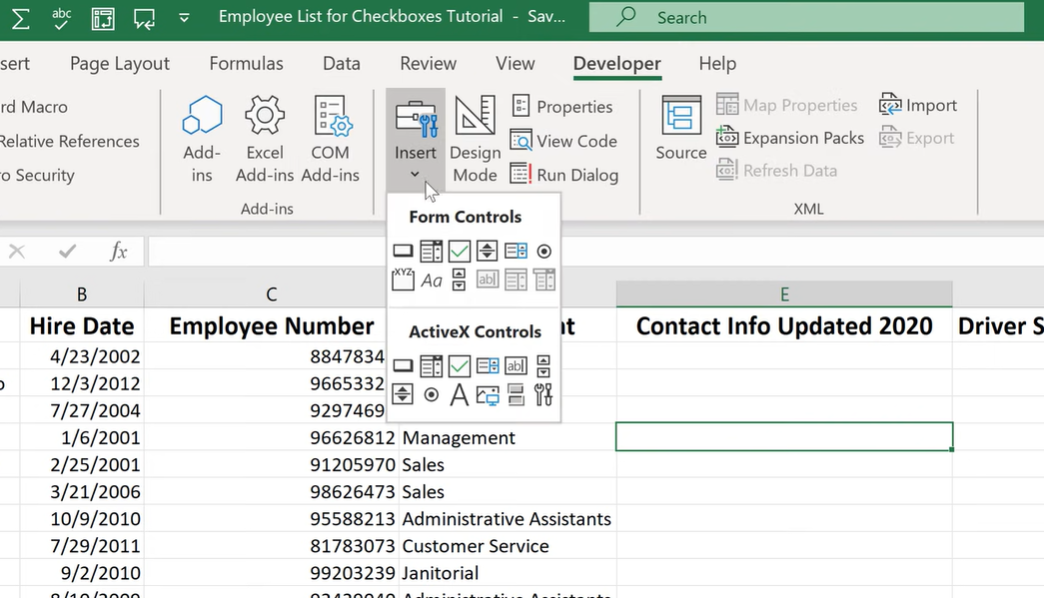 How to Insert a Check Mark / Tick in Excel & Google Sheets