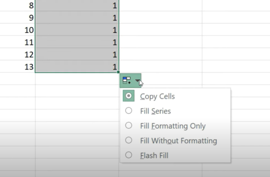 AutoFill in Excel is an extremely useful Excel function that automatically fills in a series of data based on a pattern you specify.