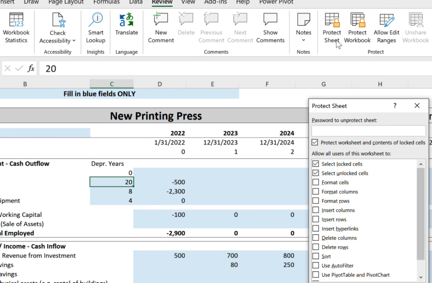 The picture might show four screens, each representing a different version of Excel (Windows, Mac, web, and mobile). Each screen would have a spreadsheet open, with certain columns locked in place. The locked columns might be highlighted in a different color or marked with a lock icon to indicate that they are frozen. The other columns on each screen would be scrollable, allowing the user to view the rest of the data.
