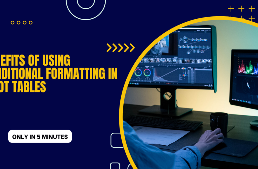 Conditional Formatting in Pivot Table