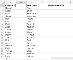Vlookup To Compare Two Columns