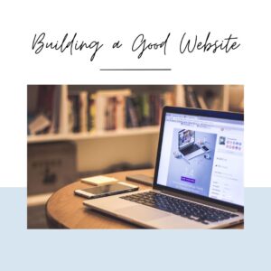 New Website Blue Mockup Instagram Laptop