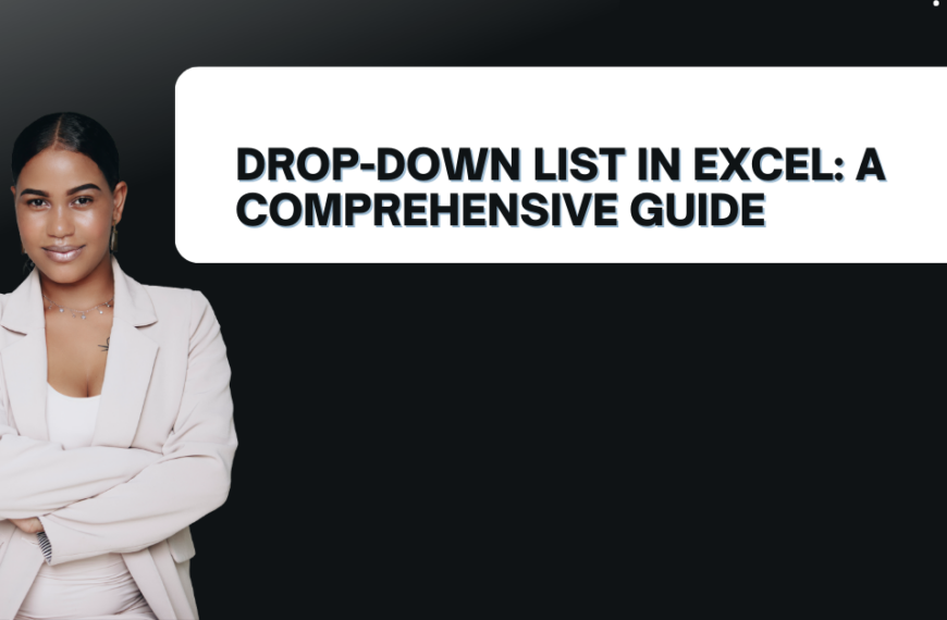 Drop-down List in Excel