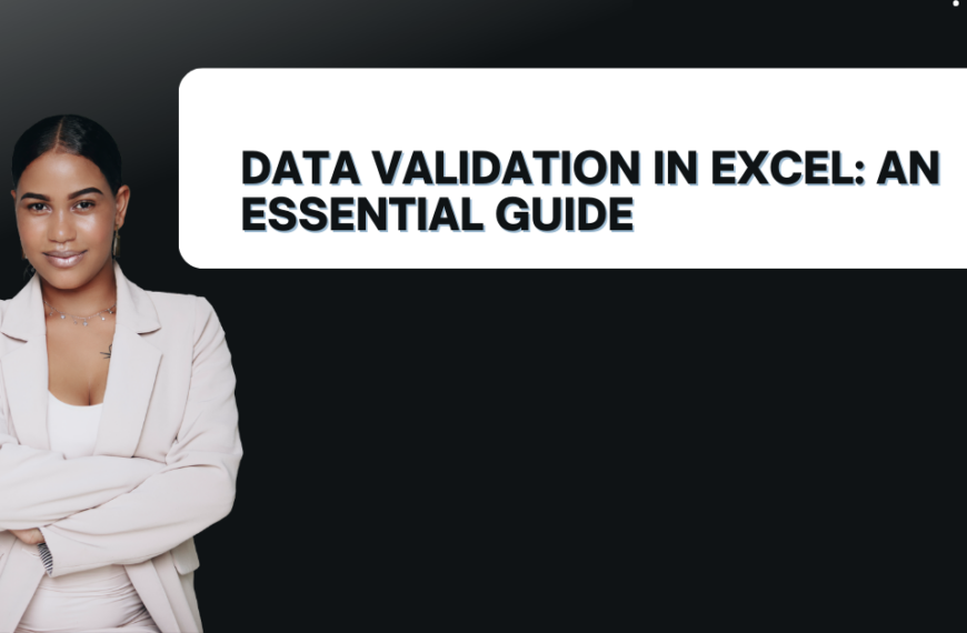 Data Validation in Excel: