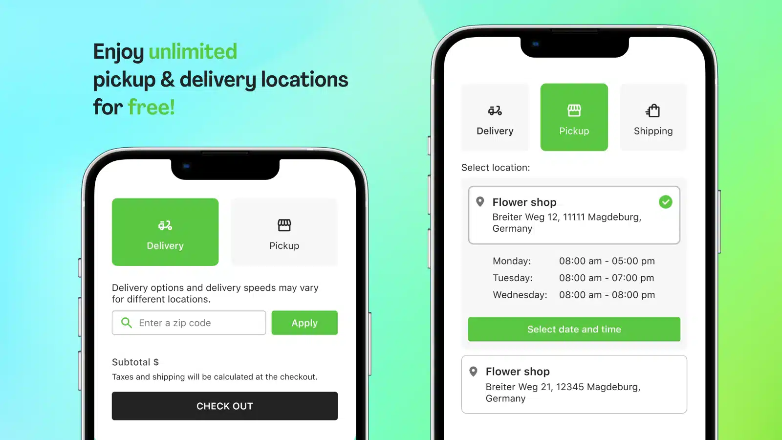 NearBuy Local Delivery Date
